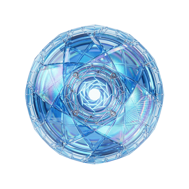 3D Crystal Iris